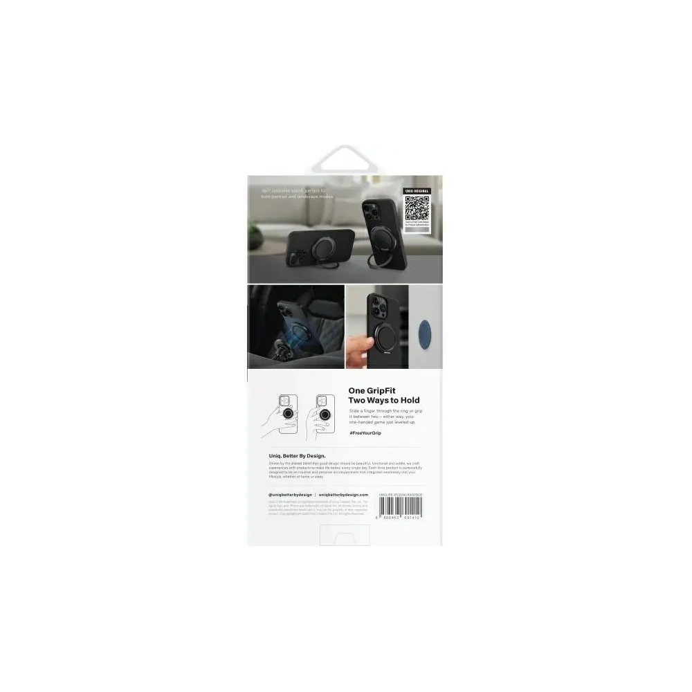Hurtownia GSM - UNIQ Keva Air Apple iPhone 16 Pro Magclick Ladegerät in karbon schwarz - UNIQ1428 - {ean13} - Hurt