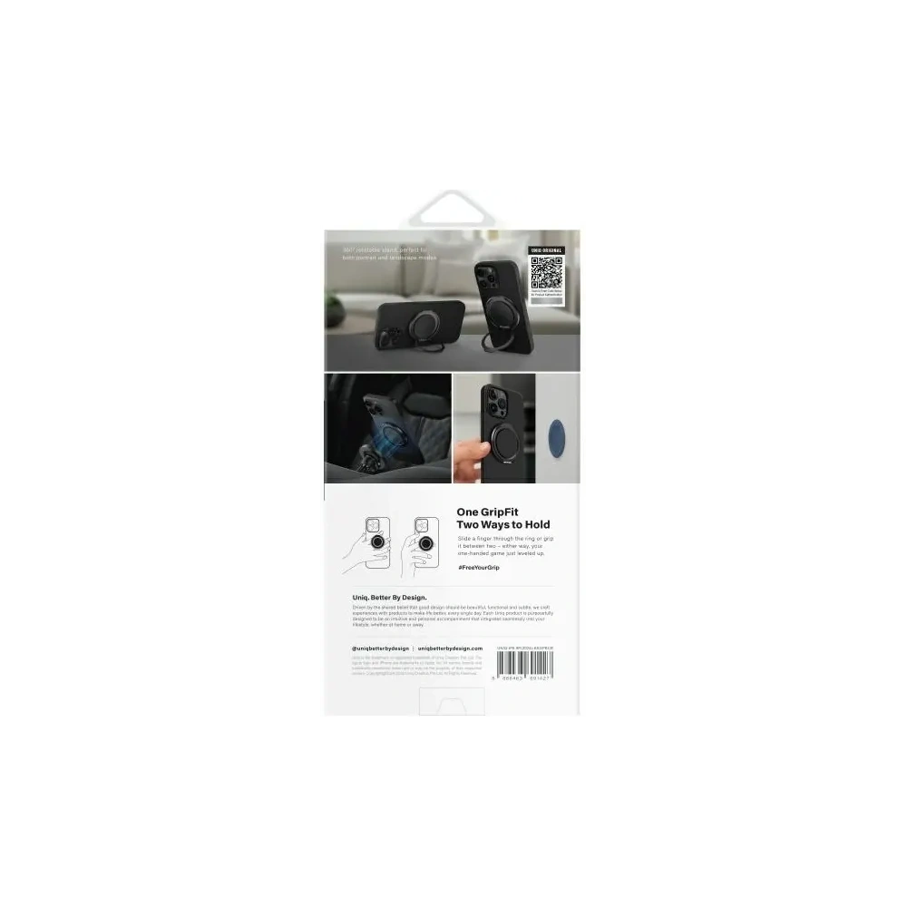 Hurtownia GSM - UNIQ Keva Air Apple iPhone 16 Pro Max Magclick Ladegerät karbon schwarz - UNIQ1429 - {ean13} - Hurt