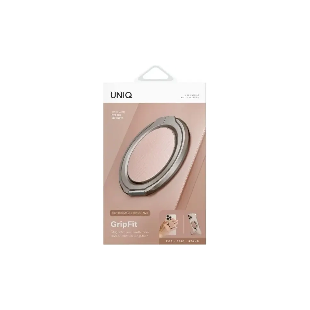 Hurtownia GSM - UNIQ Gripfit 360 Magnetic Rögzítő & Állvány rózsaszín - UNIQ1432 - {ean13} - Hurt