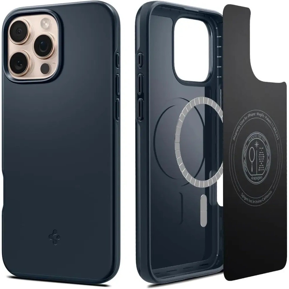 Hurtownia GSM - Spigen Thin Fit Mag MagSafe Apple iPhone 16 Pro Metal Slate - SPN16589 - {ean13} - Hurt