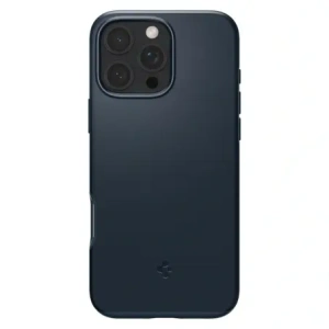 Spigen Dünn Fit Mag MagSafe Apple iPhone 16 Pro Metall Schiefer