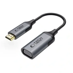 Hurtownia GSM - Adaptér Tech-Protect Ultraboost HDMI / VGA FHD 60Hz černý - THP3804 - {ean13} - Hurt