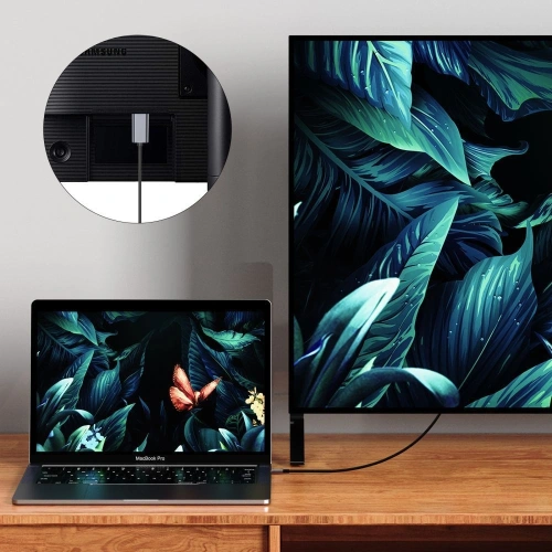 Adapter Tech-Protect Ultraboost HDMI / VGA FHD 60Hz Black