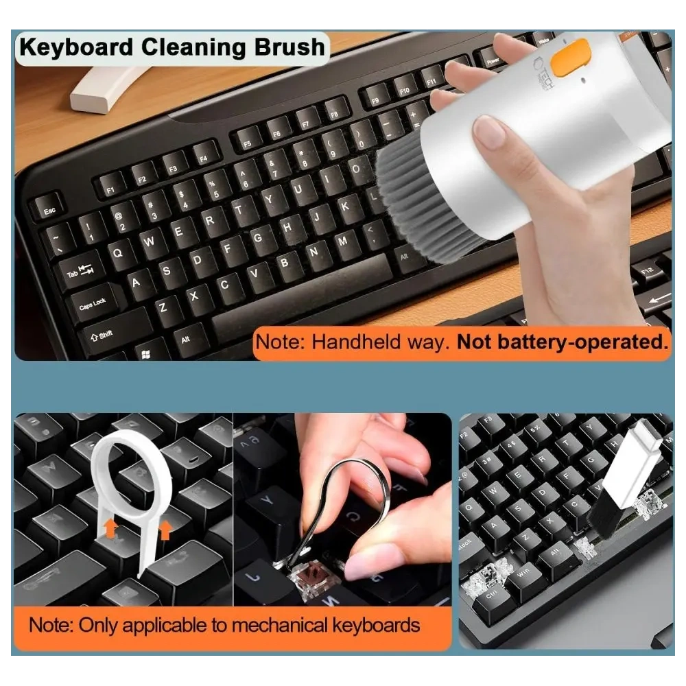 Hurtownia GSM - Čisticí sada pro telefon / sluchátka / laptop Tech-Protect CS01 Cleaner Set 20in1 pro telefon, sluchátka, tablet a laptop bílá - THP3806 - {ean13} - Hurt