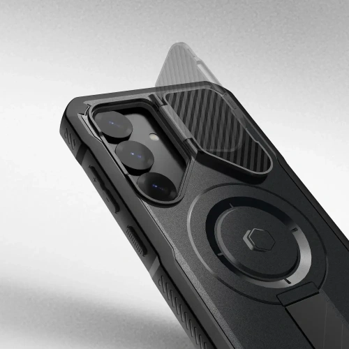 Etui Tech-Protect Kevlar MagSafe+ Samsung Galaxy S25+ Plus Black