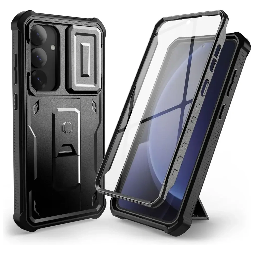 Hurtownia GSM - Etui Tech-Protect Kevlar Cam+ Samsung Galaxy S25 Black - THP3810 - {ean13} - Hurt