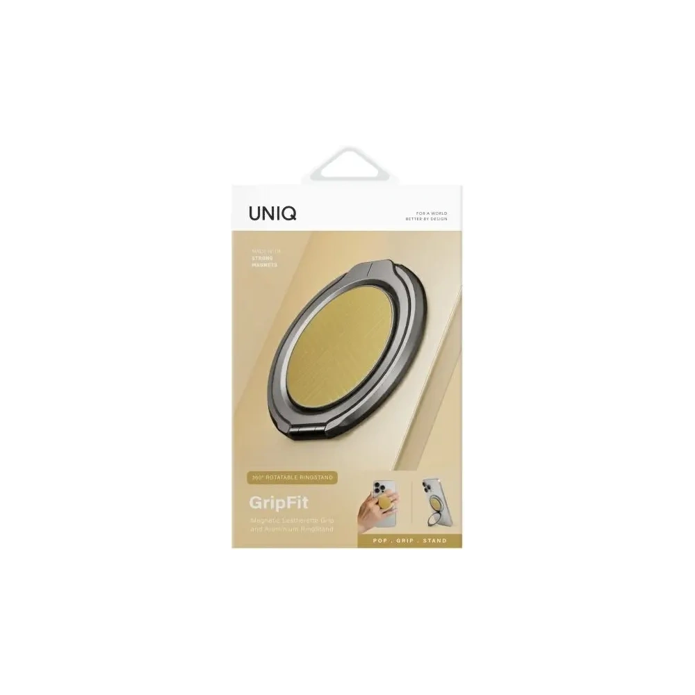 Hurtownia GSM - UNIQ Gripfit 360 Magnetic tartó és állvány canárisárga - UNIQ1434 - {ean13} - Hurt