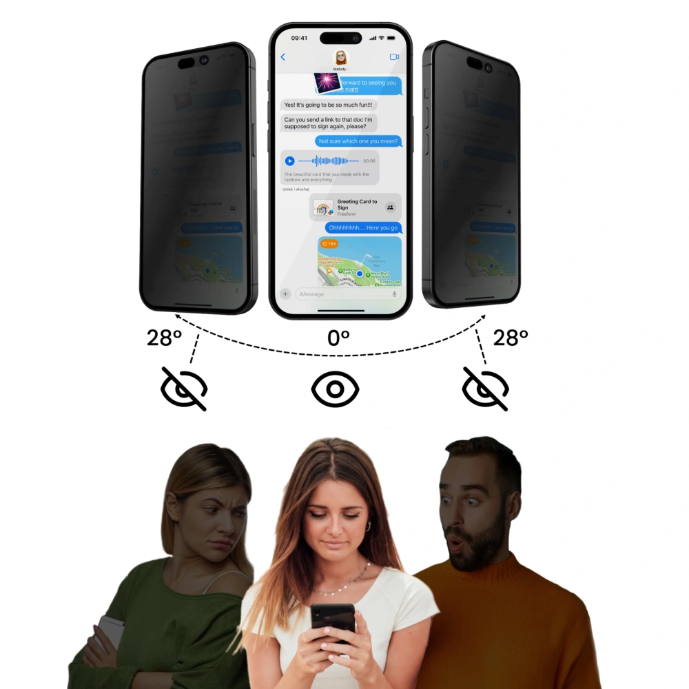 Szkło prywatyzujące GrizzGlass SecretGlass Easy do Honor 200 Lite