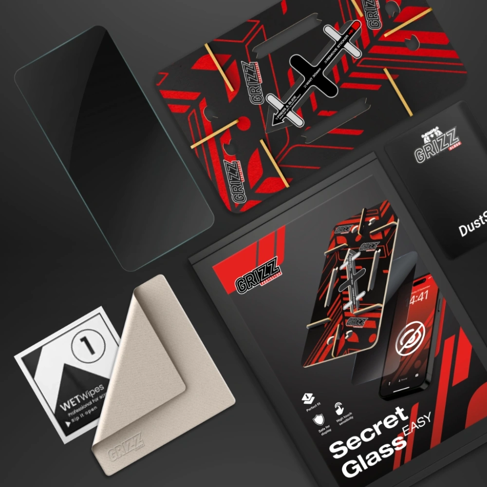 Szkło prywatyzujące GrizzGlass SecretGlass Easy do Honor 200 Lite