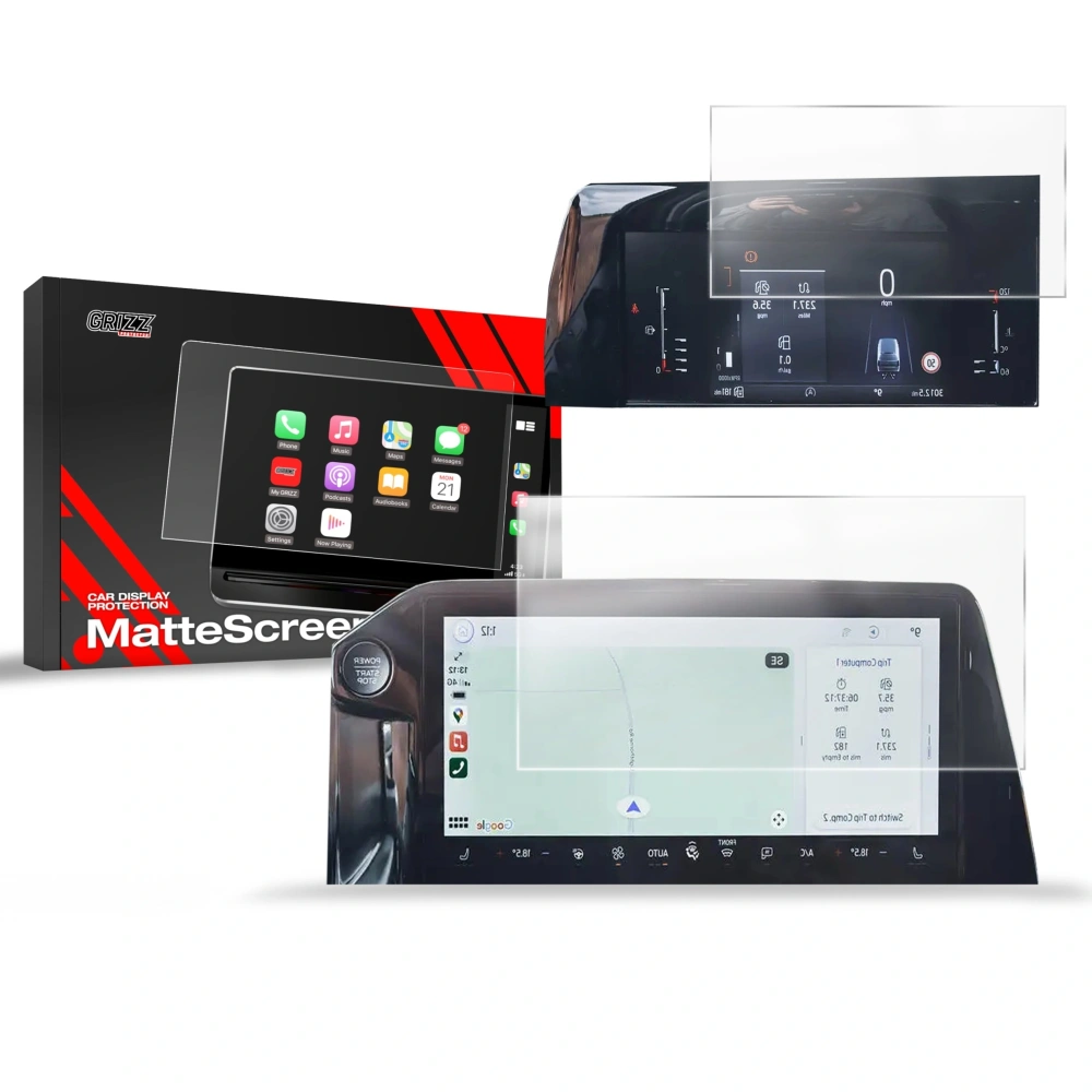 Wholesale Matte GrizzGlass CarDisplay Protection Ford Tourneo Custom 14" (2024) [2in1] - GRZ12410 - {ean13} - Hurt