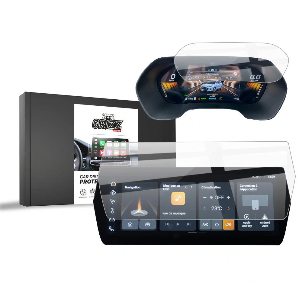 Hurtownia GSM - Fólie keramická GrizzGlass Ochrana CarDisplay pro MG ZS 12,3" (2024-2025) [2w1] - GRZ12466 - {ean13} - Hurt
