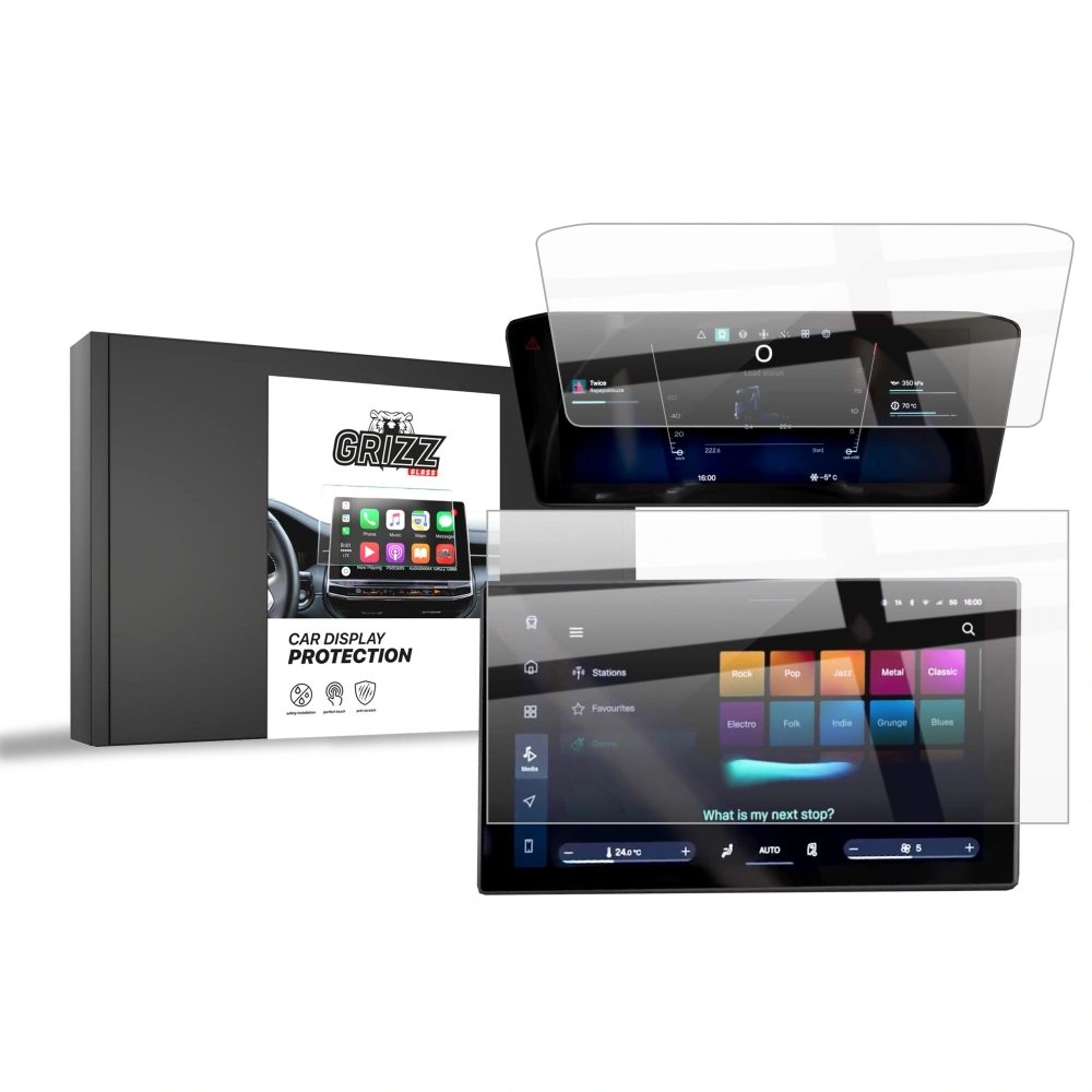Wholesale Ceramic GrizzGlass CarDisplay Protection Scania R 12,9" (2024) [2in1] - GRZ12473 - {ean13} - Hurt