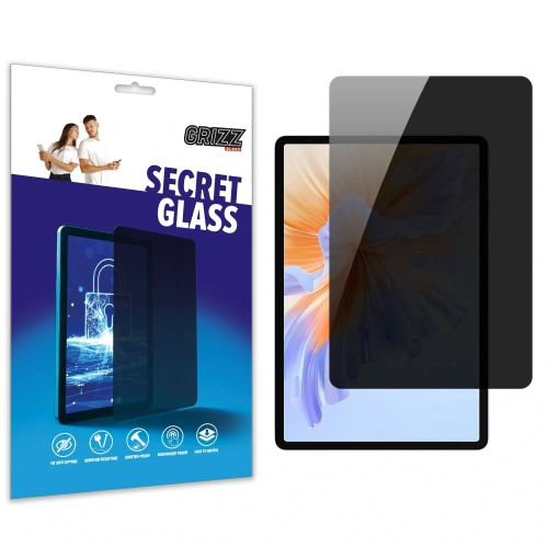 Matowe szkło prywatyzujące GrizzGlass SecretGlass do Honor Pad V9