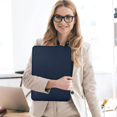 Torba Tech-Protect Neopren Laptop 15-16 Navy Blue