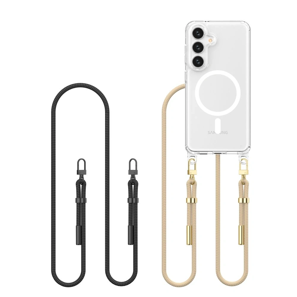 Hurtownia GSM - Tech-Protect Flexair Chain MagSafe Samsung Galaxy S25 Negru & Taupe - THP3814 - {ean13} - Hurt