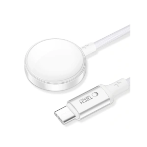 Hurtownia GSM - Tech-Protect MC02 Ultraboost Magnetic töltő USB-C kábel 100cm Apple Watch fehér - THP3820 - {ean13} - Hurt