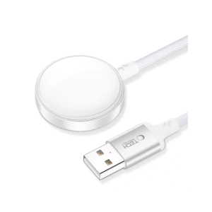 Hurtownia GSM - Tech-Protect MC02 Ultraboost Magnetic Töltő USB-A Kábel 100cm Apple Óra Fehér - THP3821 - {ean13} - Hurt