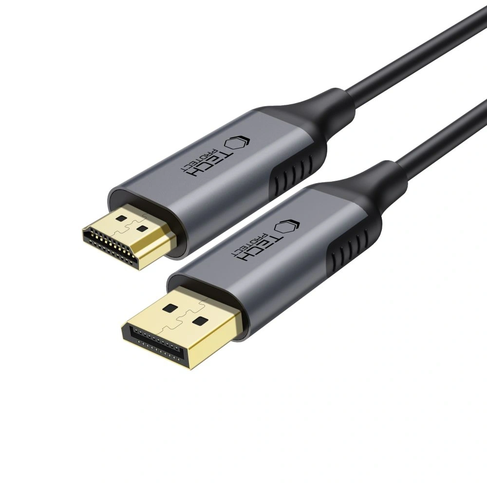 Hurtownia GSM - Tech-Protect Ultraboost Kabel DisplayPort / HDMI 2.0 4K 60Hz 200cm Schwarz - THP3823 - {ean13} - Hurt
