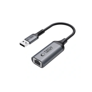 Hurtownia GSM - Tech-Protect Ultraboost Adapter USB-A 3.0 / Ethernet RJ45 1000Mbps Negru - THP3824 - {ean13} - Hurt