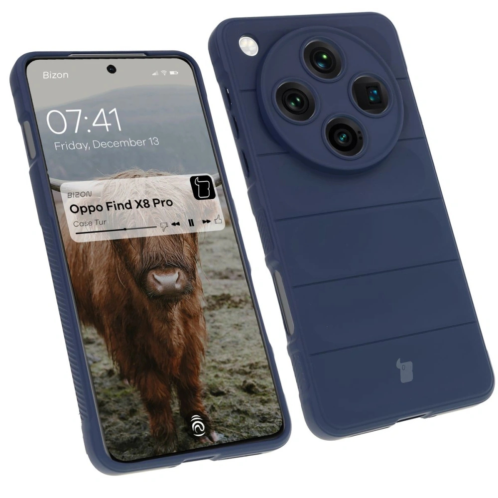 Hurtownia GSM - Pancerne etui Bizon Case Tur do Oppo Find X8 Pro granatowe - BIZ8148 - {ean13} - Hurt