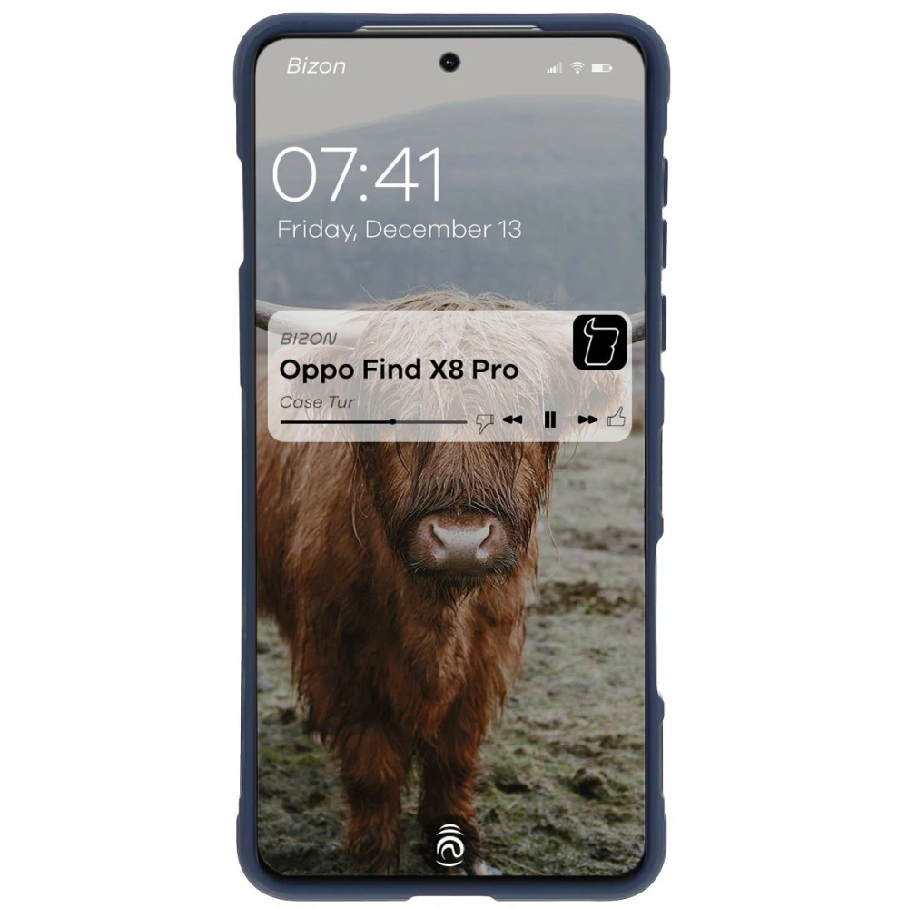 Hurtownia GSM - Pancerne etui Bizon Case Tur do Oppo Find X8 Pro granatowe - BIZ8148 - {ean13} - Hurt