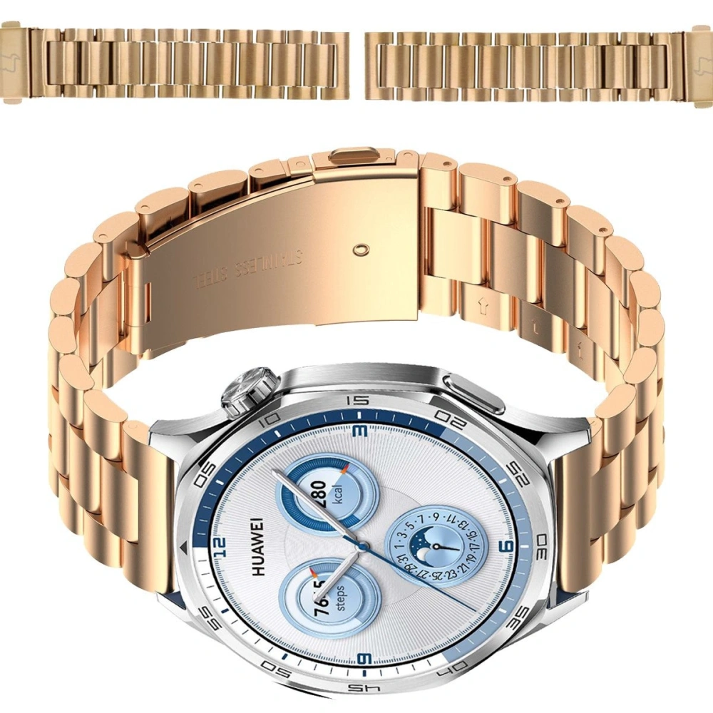 Hurtownia GSM - Ceas inteligent Bizon Strap Aura 22 mm aur roz - BIZ8149 - {ean13} - Hurt