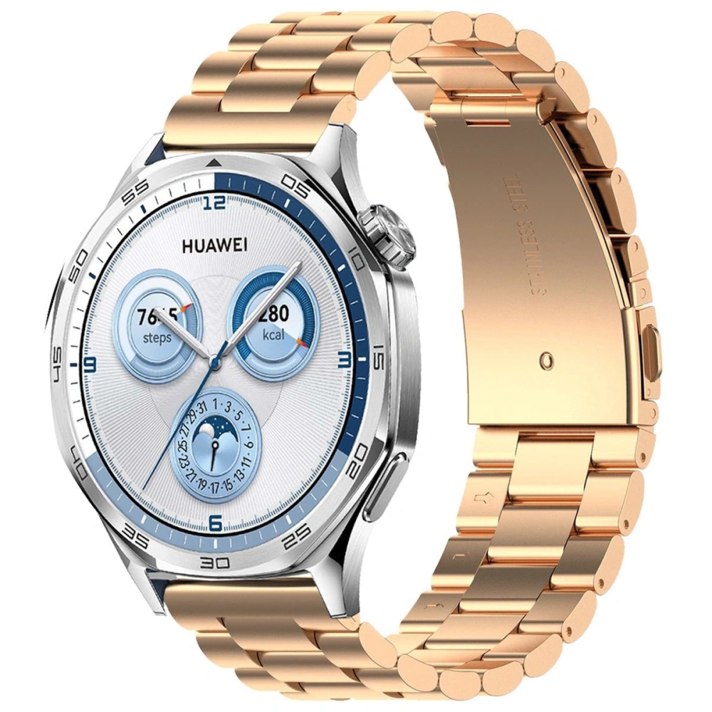 Hurtownia GSM - Ceas inteligent Bizon Strap Aura 22 mm aur roz - BIZ8149 - {ean13} - Hurt