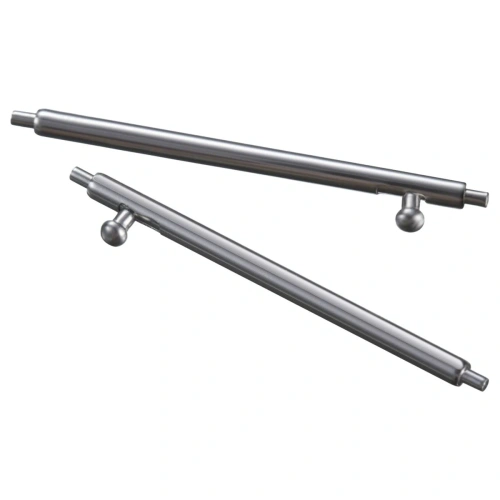 Pasek ze stali nierdzewnej Bizon Strap Watch Aura do Smartwatcha 22 mm różowozłoty