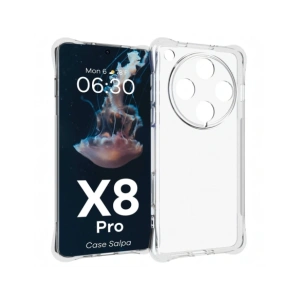 Hurtownia GSM - Elastický kryt Bizon Case Salpa pro Oppo Find X8 Pro průhledný - BIZ8151 - {ean13} - Hurt