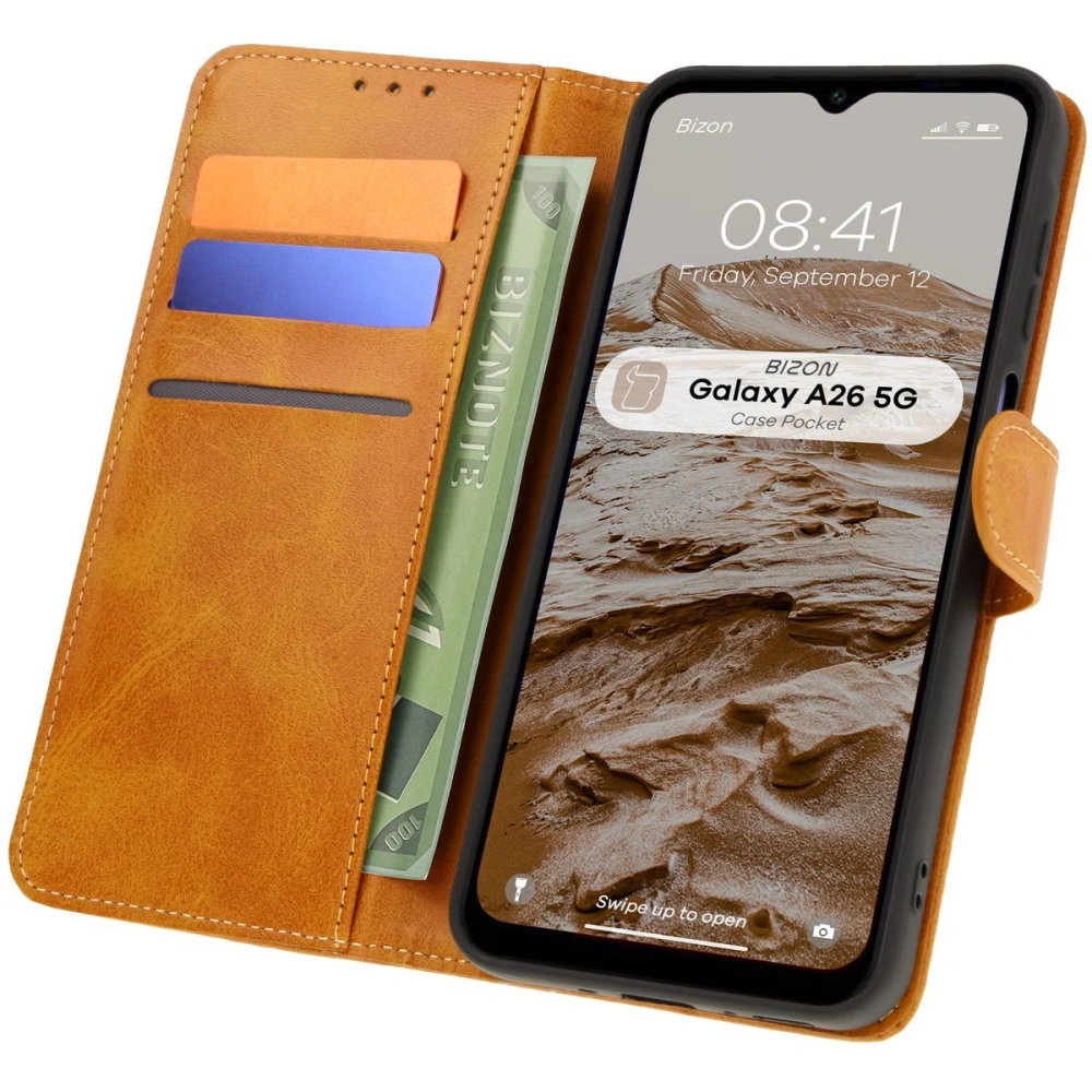 Hurtownia GSM - Bizon Case Pocket Samsung Galaxy A26 5G maro - BIZ8154 - {ean13} - Hurt