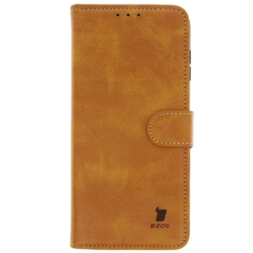 Etui z klapką Bizon Case Pocket do Samsung Galaxy A26 5G brązowe