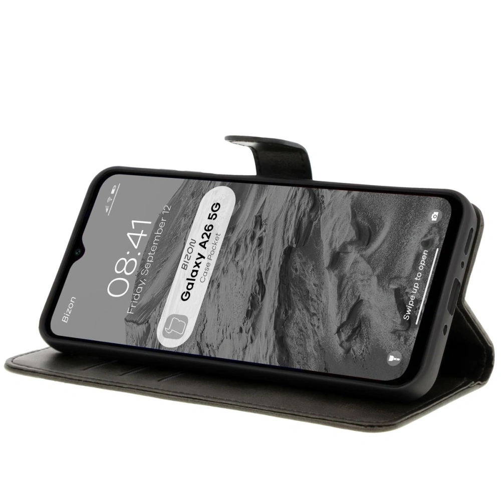 Wholesale Bizon Case Pocket Samsung Galaxy A26 5G black - BIZ8155 - {ean13} - Hurt
