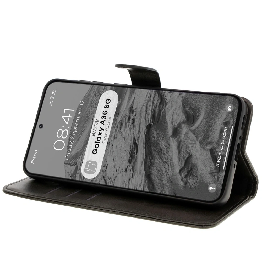 Hurtownia GSM - Bizon Case Pocket Samsung Galaxy A36 5G fekete - BIZ8157 - {ean13} - Hurt