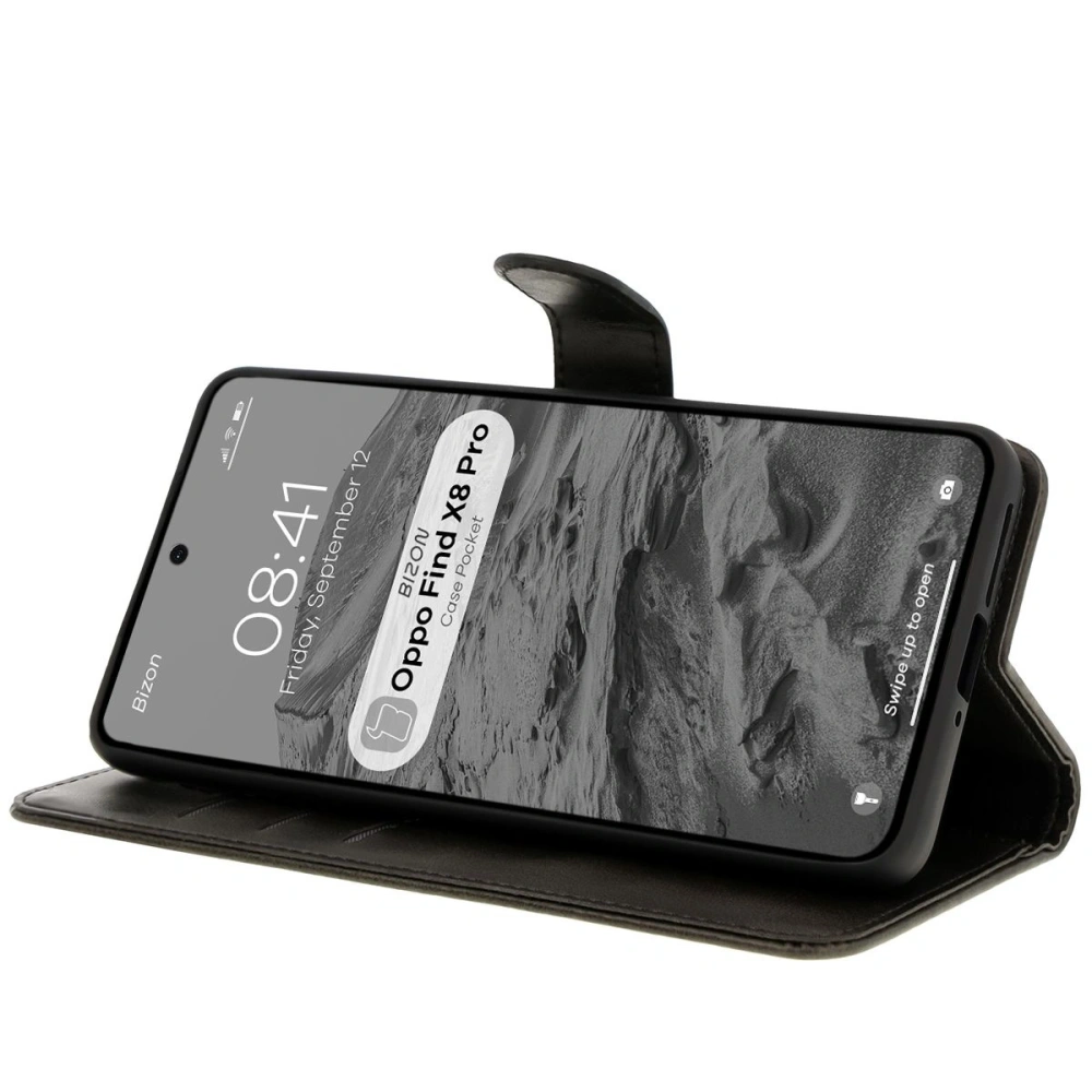 Wholesale Bizon Case Pocket Oppo Find X8 Pro black - BIZ8160 - {ean13} - Hurt
