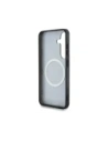 Hurtownia GSM - Guess 4G Fundal Aur Electroplacat Model Bujor MagSafe Samsung Galaxy S25 negru - GUE4240 - {ean13} - Hurt