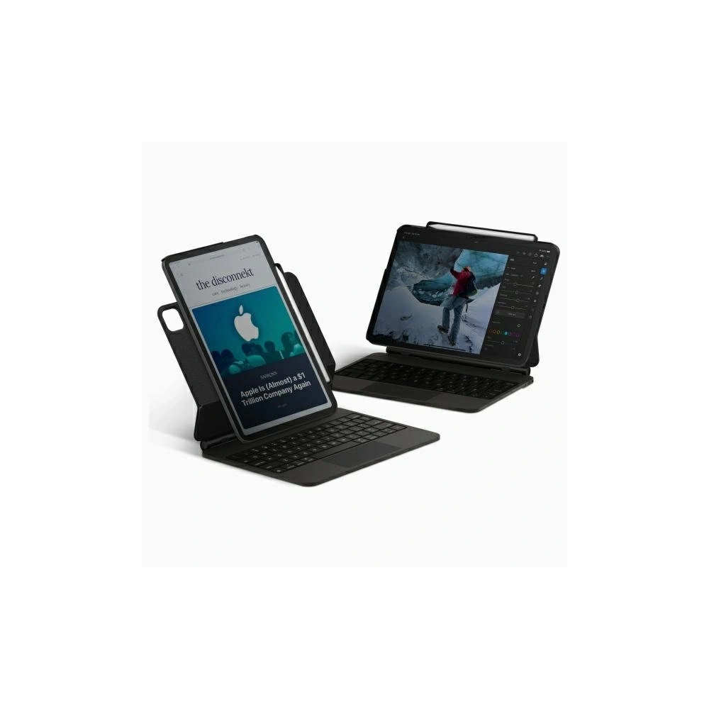 Hurtownia GSM - Etui UNIQ Axel Apple iPad Air 10.9 2020/2022 (4, 5 gen) / iPad Pro 11 2021/2022 (3, 4 gen) / iPad Air 11 2024 (6. generace) černý/black ebony - UNIQ1436 - {ean13} - Hurt