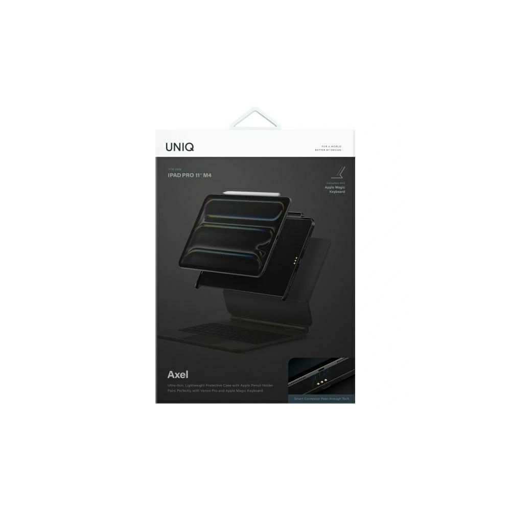 Hurtownia GSM - UNIQ Axel Apple iPad Pro 11" 2024 (5 gen) negru ebony - UNIQ1437 - {ean13} - Hurt