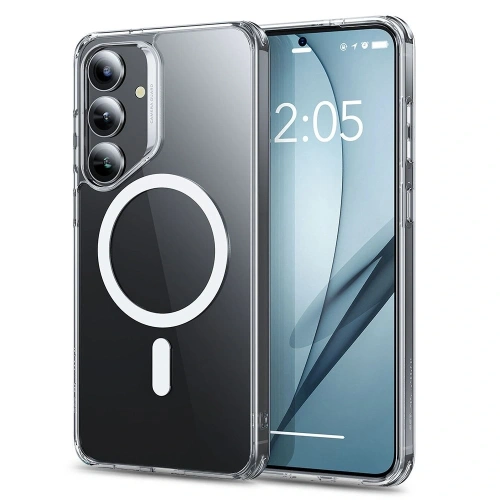 Etui ESR Classic Hybrid Halolock MagSafe Samsung Galaxy S25+ Plus Clear