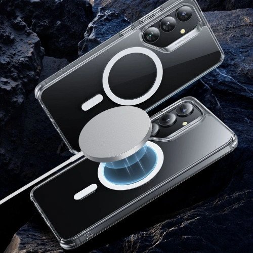 Etui ESR Classic Hybrid Halolock MagSafe Samsung Galaxy S25+ Plus Clear