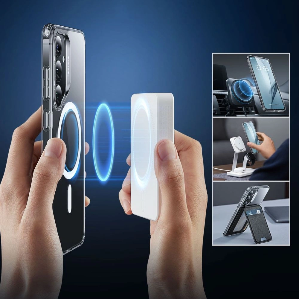Hurtownia GSM - Etui ESR Classic Hybrid Halolock MagSafe Samsung Galaxy S25+ Plus Clear - ESR883 - {ean13} - Hurt