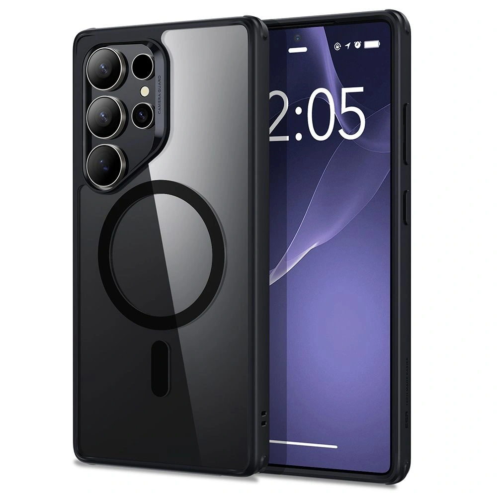 Hurtownia GSM - ESR Klasszikus Hybrid Halolock MagSafe Samsung Galaxy S25 Ultra Átlátszó/fekete - ESR887 - {ean13} - Hurt