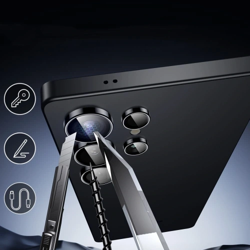 Osłona na aparat ESR Armorite Camera Protector Samsung Galaxy S25 Ultra Black