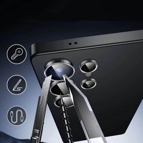 Osłona na aparat ESR Armorite Camera Protector Samsung Galaxy S25 Ultra Clear