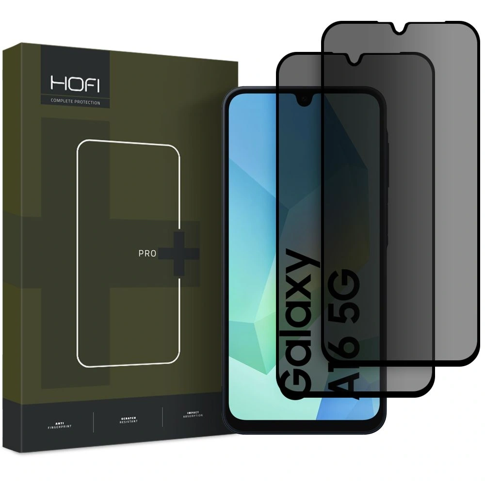 Wholesale Hofi Anti Spy Glass Pro+ Samsung Galaxy A16 4G / 5G Privacy [2 PACK] - HOFI583 - {ean13} - Hurt
