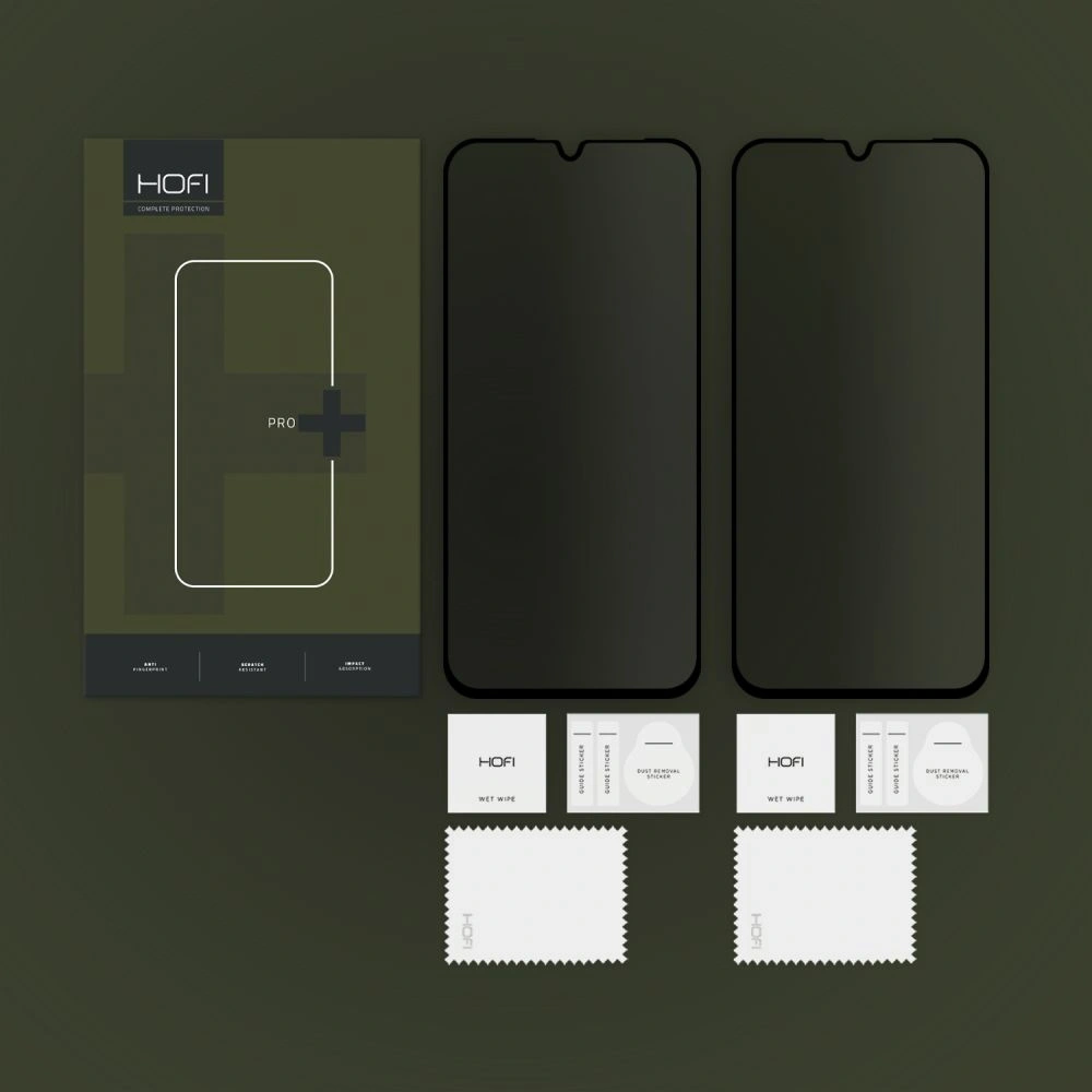 Wholesale Hofi Anti Spy Glass Pro+ Samsung Galaxy A16 4G / 5G Privacy [2 PACK] - HOFI583 - {ean13} - Hurt