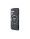 Hurtownia GSM - Guess Butoane Triunghiulare Glitter 4G MagSafe Samsung Galaxy S25+ Plus negru - GUE4242 - {ean13} - Hurt