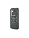 Hurtownia GSM - Guess Butoane Triunghiulare Glitter 4G MagSafe Samsung Galaxy S25+ Plus negru - GUE4242 - {ean13} - Hurt