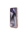 Hurtownia GSM - Etui Guess 4G Glitter Triangle Buttons MagSafe pro Samsung Galaxy S25 růžové - GUE4243 - {ean13} - Hurt