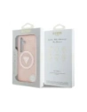 Hurtownia GSM - Etui Guess 4G Glitter Triangle Buttons MagSafe do Samsung Galaxy S25 różowy - GUE4243 - {ean13} - Hurt