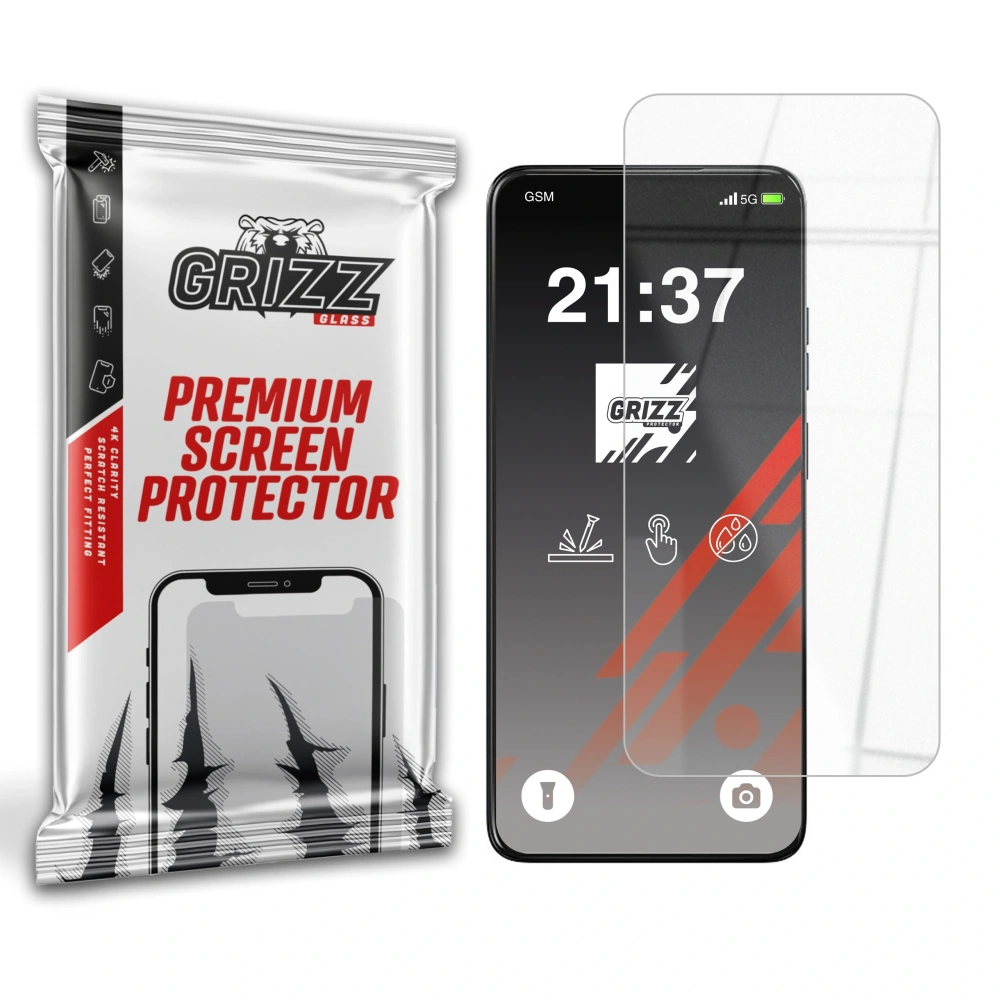 Wholesale GrizzGlass HybridGlass Motorola Moto E15 - GRZ12591 - {ean13} - Hurt